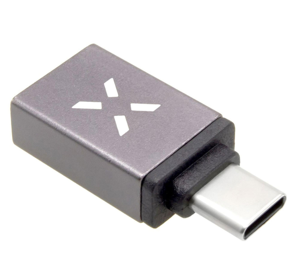FIXED Adapter USB-A do USB-C szary - 1342409 - zdjęcie